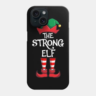 Strong Elf Matching Family Christmas Fitness Phone Case