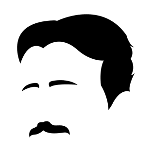 NIKOLA TESLA PORTRAIT T-Shirt