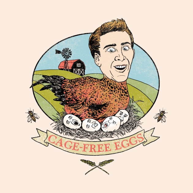 Cage-Free Eggs by Hillary White Rabbit