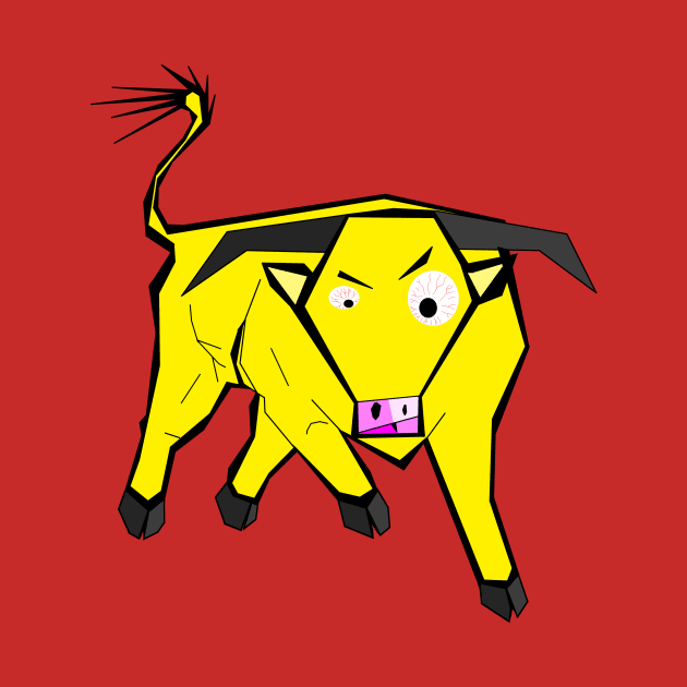 Yellow bull by DrTigrou