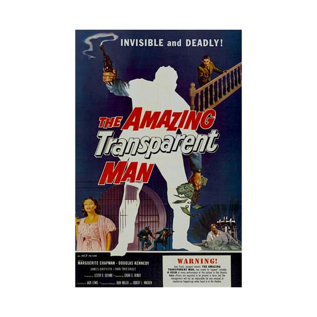 The Amazing Transparent Man (1960) Poster 3 by FilmCave