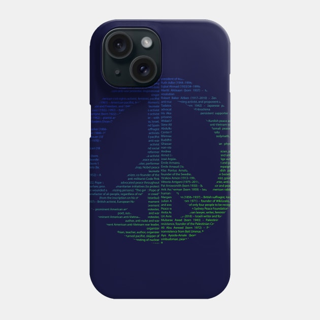 Peace symbol Phone Case by ICONZ80