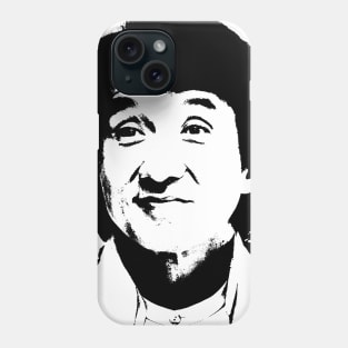 jackie chan pop art portrait Phone Case