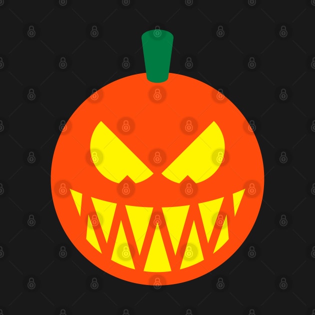 Halloween Pumpkin (Jack O’Lantern / Emoticon / 3C) by MrFaulbaum