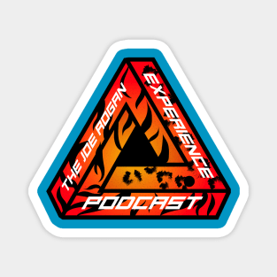 Joe Rogan Experience Tiger Print Logo Magnet