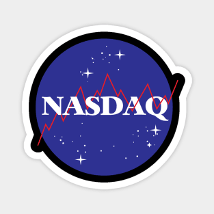 Nasdaq to the stars Magnet