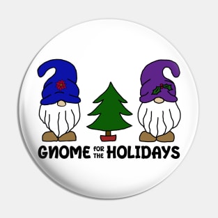 Gnome for the Holidays Pin