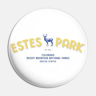 Estes Park Colorado Rocky Mountain National Park | Souvenirs | Gifts Pin