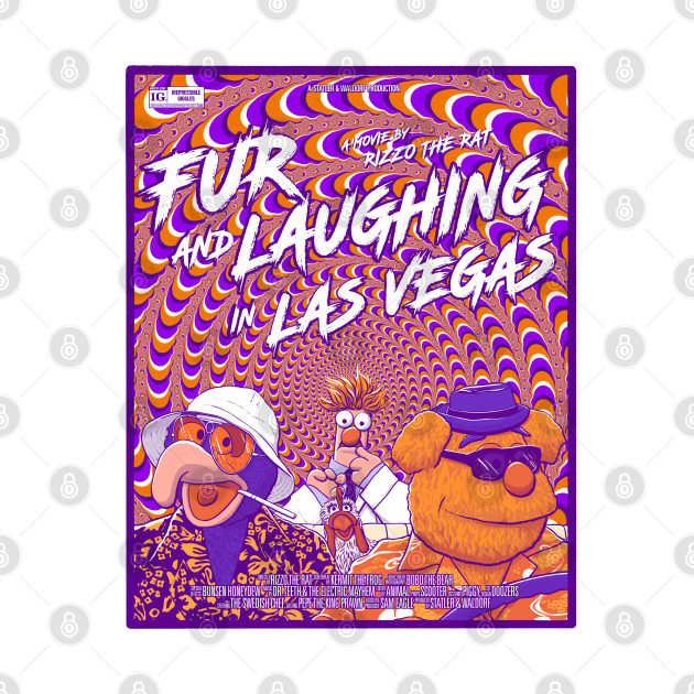 Fur and Laughing in Las Vegas 2.0 - Muppets - T-Shirt