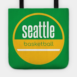 seattle supersonics basketball Tote