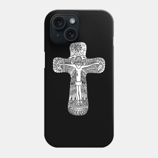 The Cross of the Lord and Savior Jesus Christ. Phone Case