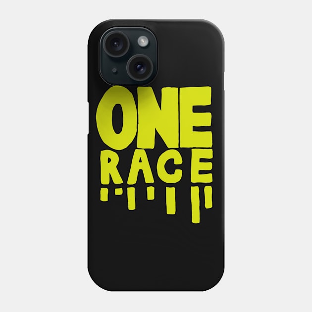 One Race - Green Phone Case by hybridgothica