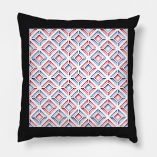 Geometric Pattern, Rhombic Motif Pillow