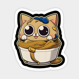 I Just Really Love Ramen - Cat Anime Kawaii japanese Magnet