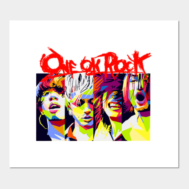 One Ok Rock Pop Art One Oke Rock Posters And Art Prints