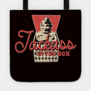 Jackass In The Box by Buck Tee Tote