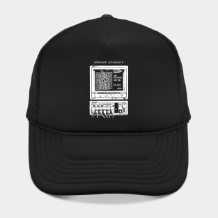 Unknoown Pleasure macine joy division band design Hat