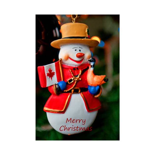 Snowman Christmas Xmas Tree Decoration by AndyEvansPhotos