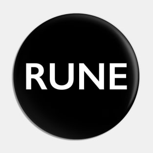 RUNE Pin