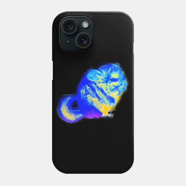 NEON CHINCHILLA Phone Case by Anewman00.DESIGNS