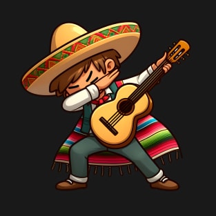 Dabbing through Cinco de Mayo T-Shirt