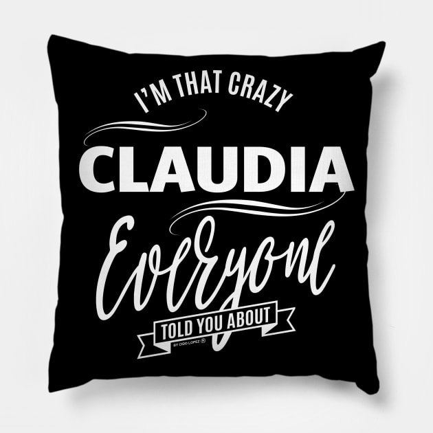 Claudia Pillow by C_ceconello