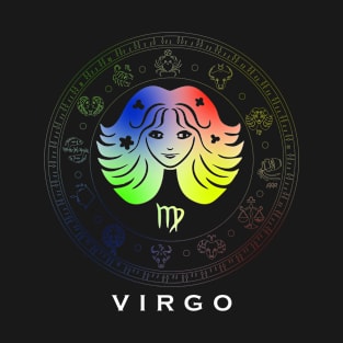 Zodiac sign Virgo T-shirt T-Shirt