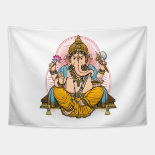 LORD GANESHA Tapestry