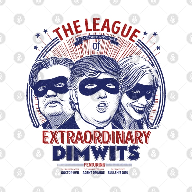 The League of Extraordinary Dimwits by victorcalahan