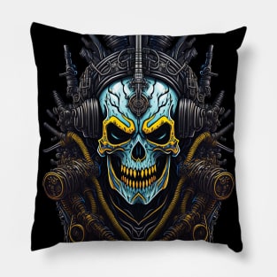 Cyborg Heads Pillow