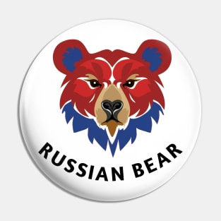 Russian bear Pin