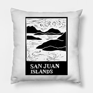 San Juan Islands Washington USA Pillow