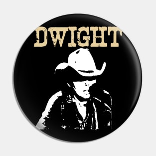 Dwight Yoakam 80s Pin