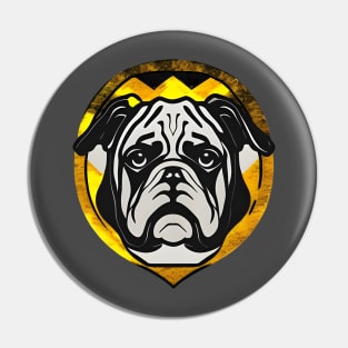 Bulldog Nature Pin