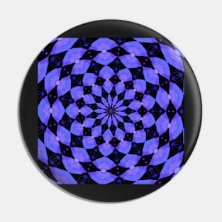 Lavender Kaleidoscope Pin