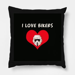 I love Bikers Pillow