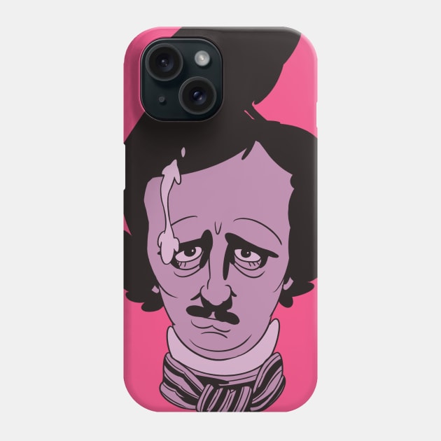 Edgar Allan Poop Phone Case by damn_ramos