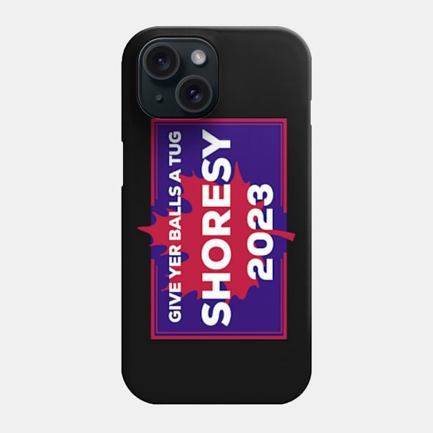 Letterkenny Shoresy for prime minister 2023 - red and blue Phone Case by PincGeneral