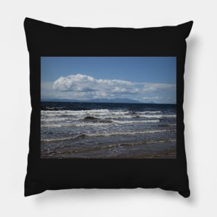 Arran (As Seen From Ayr) Pillow