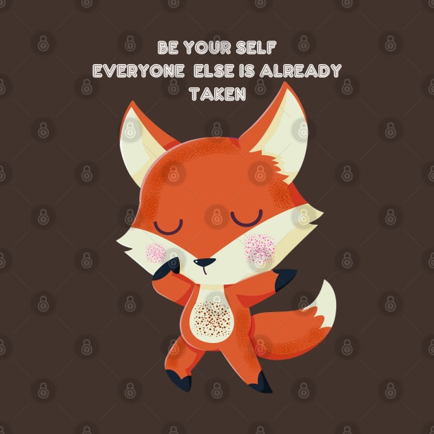 Cute Fox Animals by JeffDesign