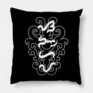 Tribal Pattern / Baybayin word Sanghaya (Dignity) Pillow