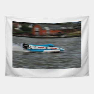 Powerboat Racing at Oulton Broad - Formula Grand Prix - Scott Curtis Tapestry