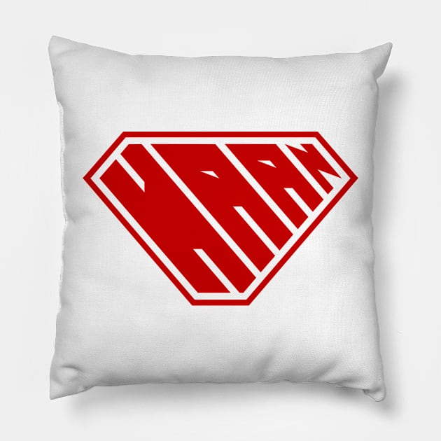 Haan SuperEmpowered (Red) Pillow by Village Values