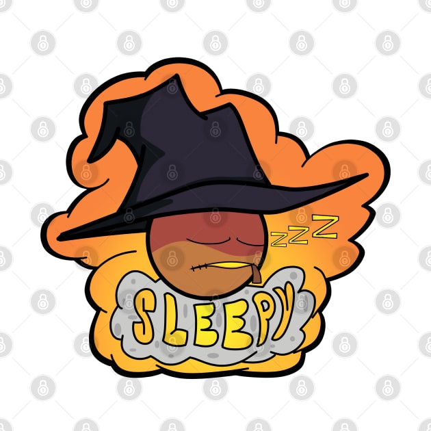 Fnf zardy mod character graffiti sleepy by Abrek Art