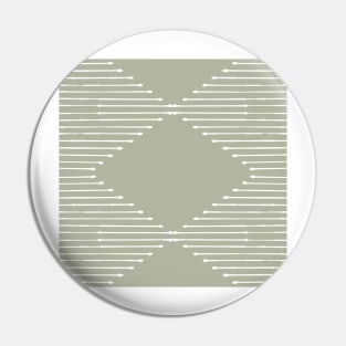 Geo (Linen Sage) Pin