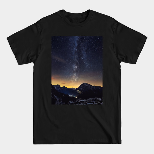 Discover Starry Sky - Starry Night - T-Shirt