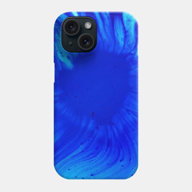 Light Blue Watercolor Splash Phone Case by JaunzemsR