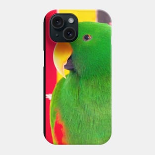 Male Eclectus Parrot (North East Australia) Phone Case