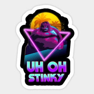 Uh Oh Stinky Poop Dank Memes Le Monke' Sticker