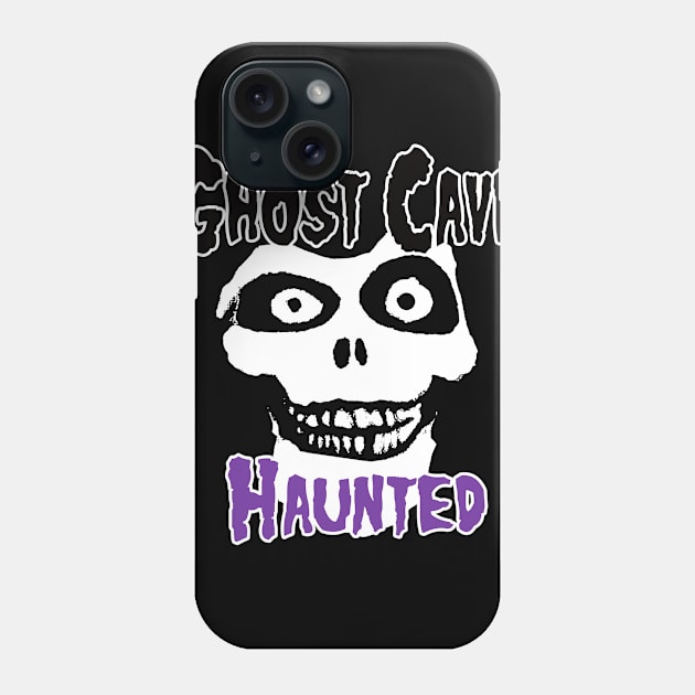 Ghost Cave Hatbox Skull Mask Phone Case by Ghost Cave Records /The Dennis Ball Show